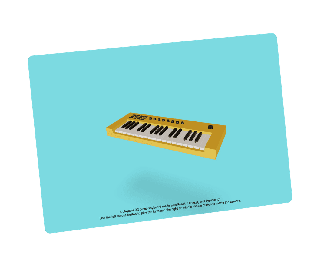 3D Keyboard
